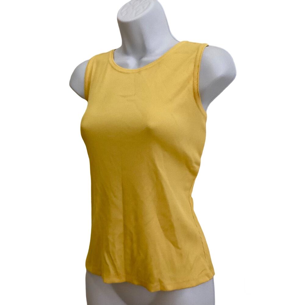 Laura Scott Ribbed Tank Top - Picture 2 of 5